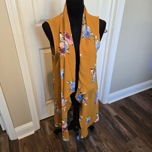 🎉Women's Wrangler Western Floral Flutter Vest